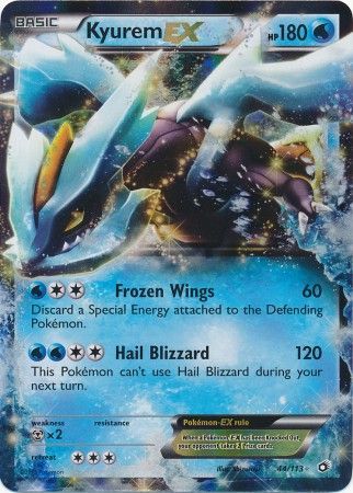 Kyurem EX - 44/113 - Ultra Rare available at 401 Games Canada