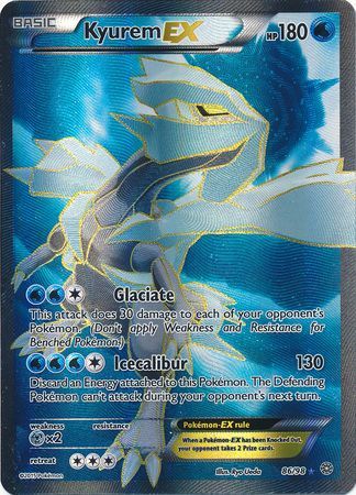 Kyurem EX - 86/98 - Full Art Ultra Rare available at 401 Games Canada