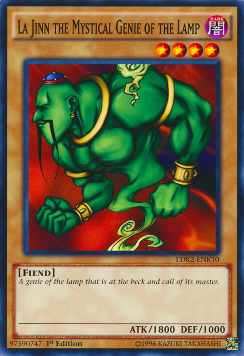 La Jinn the Mystical Genie of the Lamp - LDK2-ENK10 - Common - 1st Edition available at 401 Games Canada