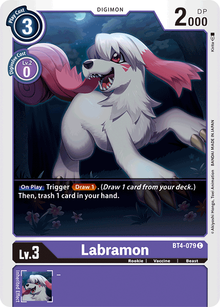 Labramon - BT4-079 - Common available at 401 Games Canada
