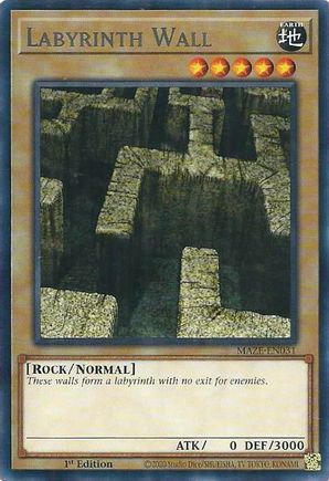 Labyrinth Wall - MAZE-EN031 - Rare - 1st Edition available at 401 Games Canada