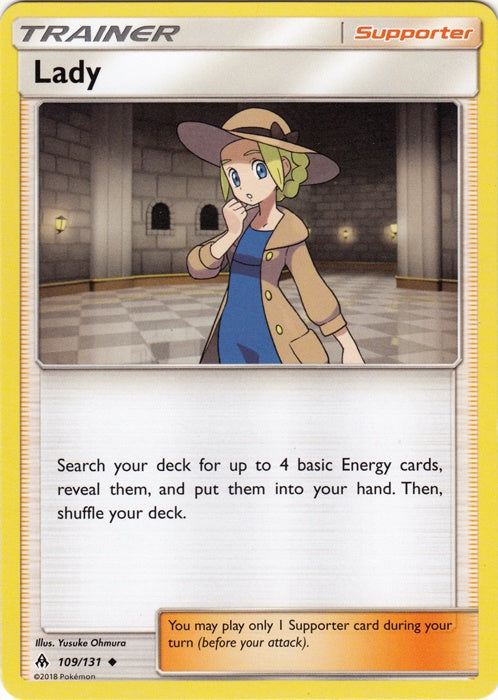 Lady - 109/131 - Uncommon available at 401 Games Canada