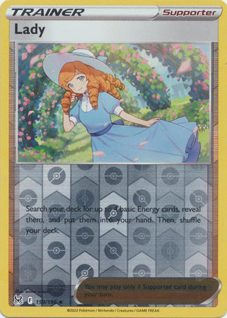 Lady - 159/196 - Uncommon - Reverse Holo available at 401 Games Canada