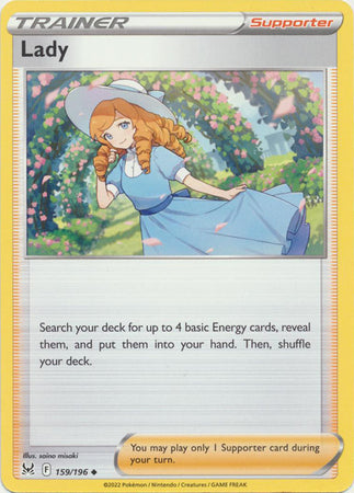 Lady - 159/196 - Uncommon available at 401 Games Canada