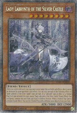 Lady Labrynth of the Silver Castle - DABL-EN030 - Starlight Rare - 1st Edition available at 401 Games Canada