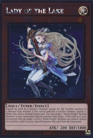 Lady of the Lake - NKRT-EN013 - Platinum Rare - 1st Edition available at 401 Games Canada