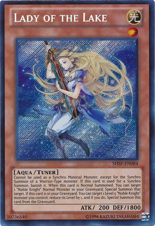 Lady of the Lake - SHSP-EN084 - Secret Rare - Unlimited available at 401 Games Canada