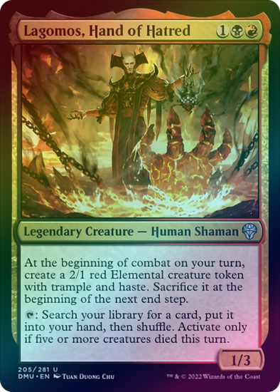 401 Games Canada - Lagomos, Hand of Hatred (Foil) (DMU) 401 Games Canada - Lagomos, Hand of Hatred (Foil) (DMU)