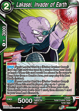 Lakasei, Invader of Earth - BT12-075 - Common available at 401 Games Canada