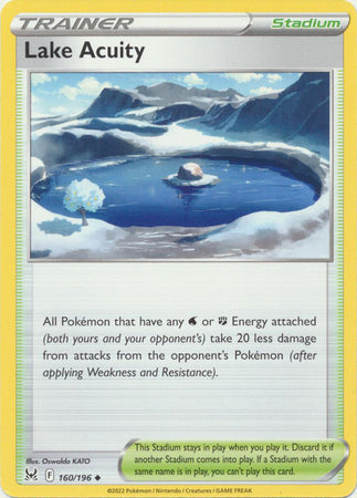 Lake Acuity - 160/196 - Uncommon available at 401 Games Canada
