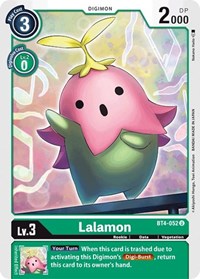 Lalamon - BT4-052 - Uncommon available at 401 Games Canada