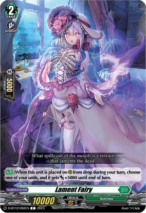 Lament Fairy - D-BT12/092EN - Common available at 401 Games Canada