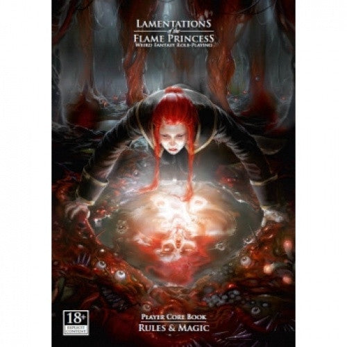 Lamentations of the Flame Princess - Player Core Book - Rules & Magic available at 401 Games Canada