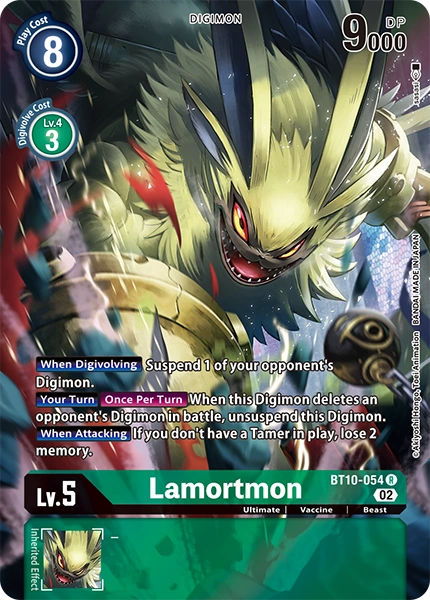 Lamortmon (Alternate Art) - BT10-054 - Rare available at 401 Games Canada