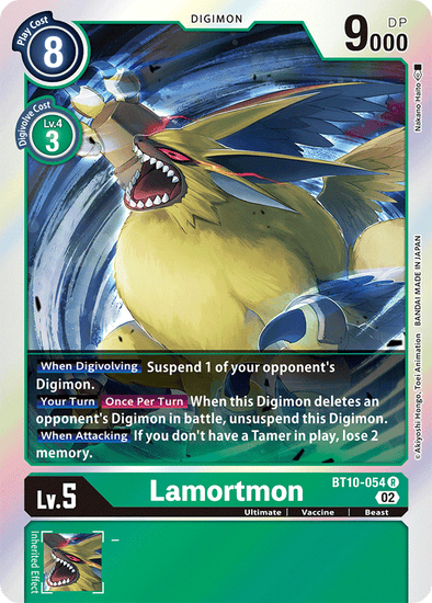 Lamortmon - BT10-054 - Rare available at 401 Games Canada