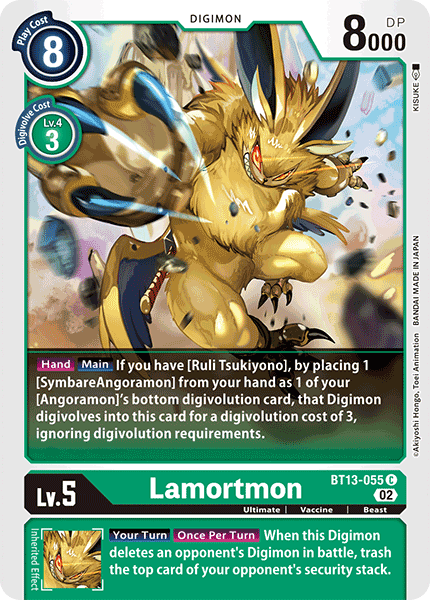 Lamortmon - BT13-055 - Common available at 401 Games Canada