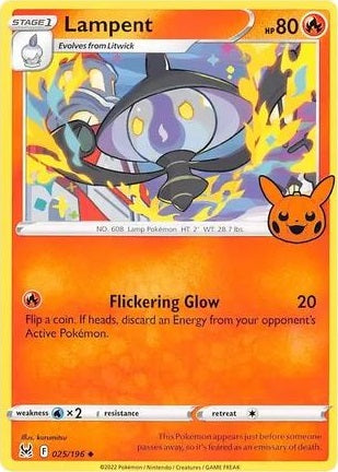 Lampent - 025/196 - Promo (Trick or Trade BOOster Bundle) available at 401 Games Canada