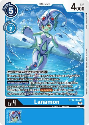 Lanamon - BT12-024 - Uncommon available at 401 Games Canada