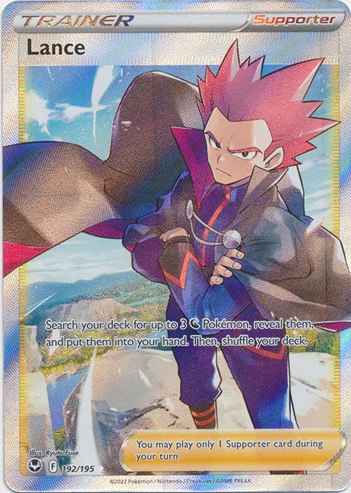 Lance - 192/195 - Full Art Ultra Rare available at 401 Games Canada