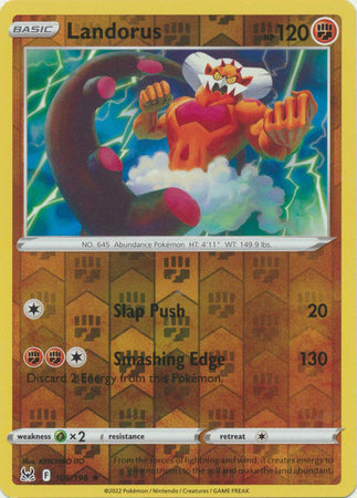 Landorus - 105/196 - Rare - Reverse Holo available at 401 Games Canada