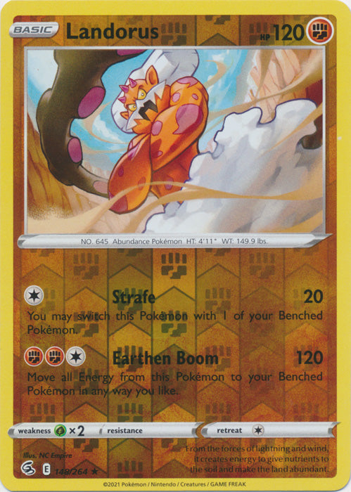 Landorus - 148/264 - Holo Rare - Reverse Holo available at 401 Games Canada