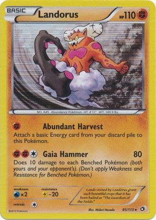 Landorus - 85/113 - Holo Rare available at 401 Games Canada