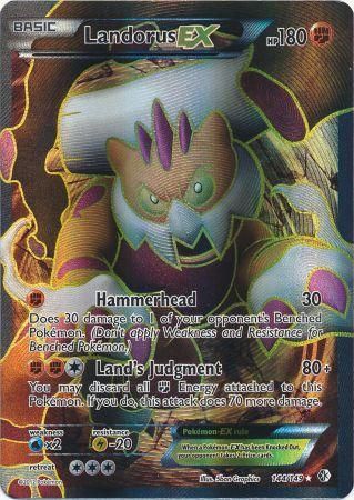 Landorus EX - 144/149 - Full Art Ultra Rare available at 401 Games Canada