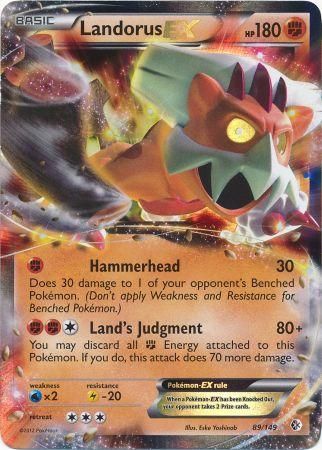 Landorus EX - 89/149 - Ultra Rare available at 401 Games Canada