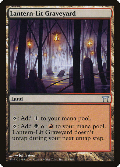 Lantern-Lit Graveyard (CHK) available at 401 Games Canada