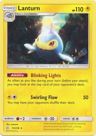 Lanturn - 72/236 - Rare available at 401 Games Canada