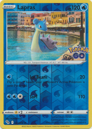 Lapras - 023/078 - Holo Rare - Reverse Holo available at 401 Games Canada