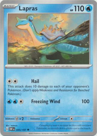 Lapras - 045/197 - Uncommon available at 401 Games Canada