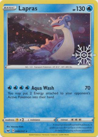 Lapras - 048/202 - Holo Promo (2022 Holiday Calendar) available at 401 Games Canada