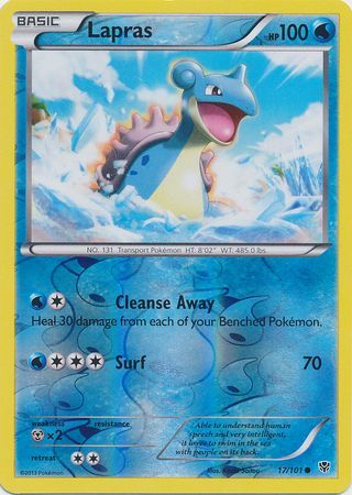 Lapras - 17/101 - Common - Reverse Holo available at 401 Games Canada