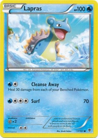 Lapras - 17/101 - Common available at 401 Games Canada