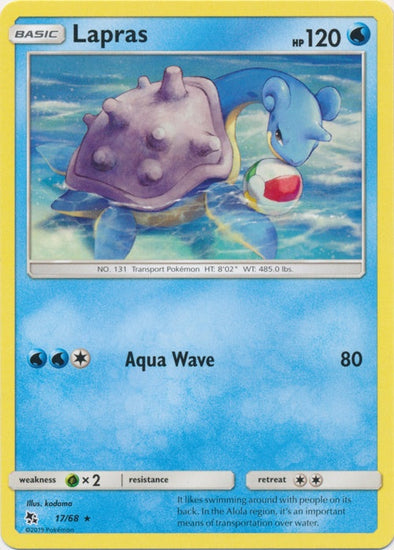 Lapras - 17/68 - Rare available at 401 Games Canada