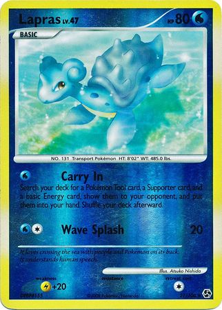 Lapras - 21/106 - Rare - Reverse Holo available at 401 Games Canada