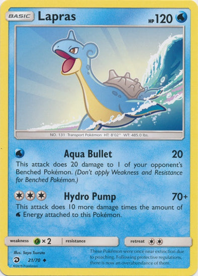 Lapras - 21/70 - Uncommon available at 401 Games Canada