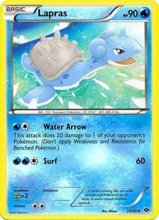 Lapras - 26/99 - Uncommon available at 401 Games Canada