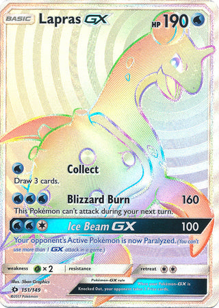 Lapras GX - 151/149 - Hyper Rare available at 401 Games Canada