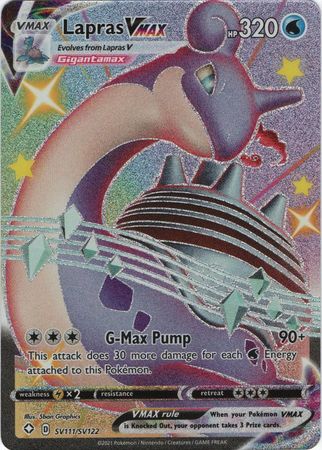 401 Games Canada - Lapras VMAX - SV111/SV122 - Shiny Rare 401 Games Canada - Lapras VMAX - SV111/SV122 - Shiny Rare