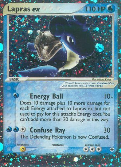 Lapras ex - 99/109 - Ultra Rare available at 401 Games Canada