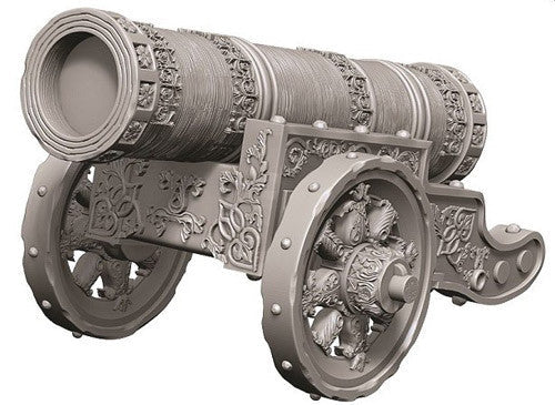 Large Cannon - Wizkids Deep Cuts Unpainted Minis available at 401 Games Canada