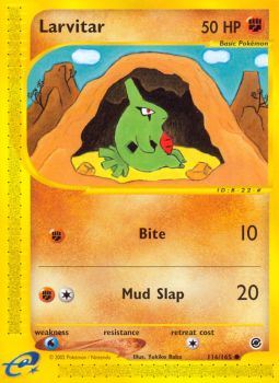 Larvitar - 116/165 - Common available at 401 Games Canada