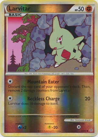 Larvitar - 50/95 - Common - Reverse Holo available at 401 Games Canada