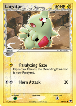 Larvitar - 52/101 - Common available at 401 Games Canada