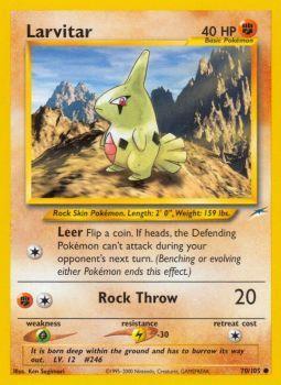 Larvitar - 70/105 - Common - Unlimited available at 401 Games Canada