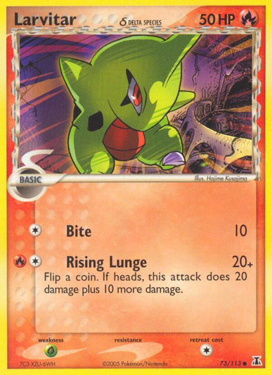 Larvitar - 73/113 - Common available at 401 Games Canada