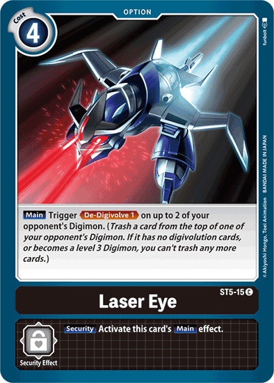 Laser Eye - ST5-15 - Common available at 401 Games Canada