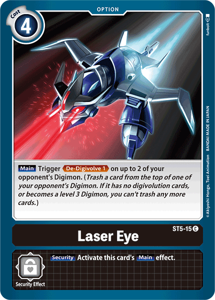 Laser Eye - ST5-15 - Common available at 401 Games Canada